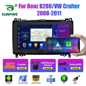 10,33 Дюймов Автомобильный Радиоприемник Для Benz A-class W169 2Din Android Восьмиядерный Автомобильный Стерео DVD GPS Навигационный Плеер QLED Экран Carplay
