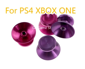 2шт для PS4 Металлическая крышка джойстика Замена крышки джойстика из сплава 3D Rocker Caps для Xbox One