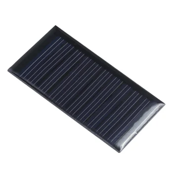 30 мА 5 В 0,15 Вт поликристаллическое зарядное устройство для мини-солнечной панели с накопленной энергией