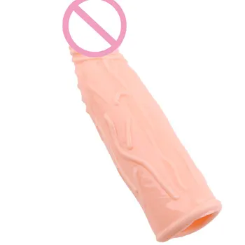 3D презервативы Удлинитель Члена, Увеличитель крайней плоти Головки пениса для мужчин и пар из секс-шопа