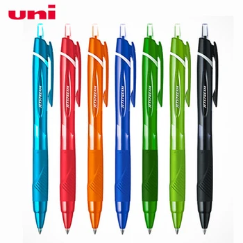 3шт Цветная Шариковая Ручка Uni Jetstream SXN-150C Нажимная Шариковая Ручка Студенты Делают Заметки Специальная Масляная Ручка Канцелярские Принадлежности 0,5/0,7 мм