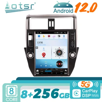Android для Toyota Land Cruiser Prado 2012 - 2017 Автомобильное радио Tesla, GPS-навигация, мультимедийный видеоплеер, стереозвук, головное устройство