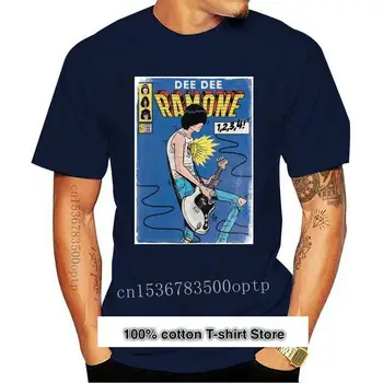 Camiseta de algodón para hombre, camisa de diseño Vintage, Dee, Ramone, Tour, concierto, color negro, talla S, 3Xl