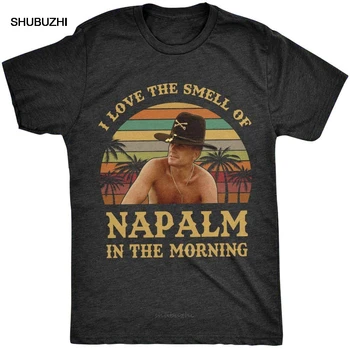 I Love The Smell of Napalm in The Morning Винтажная ретро-футболка Bill Kilgore Apocalypse Now для мужчин/Футболка для мальчиков