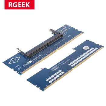 RGEEK Ноутбук DDR4 RAM для настольного адаптера, Карта памяти, Тестер SO DIMM для DDR4 Конвертер