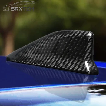 SRXTZM Для Subaru BRZ 2014-2019 Автомобильный Стайлинг Акула Верхняя Крышка Антенны Отделка Из Углеродного Волокна Декор Наклейка 1ШТ