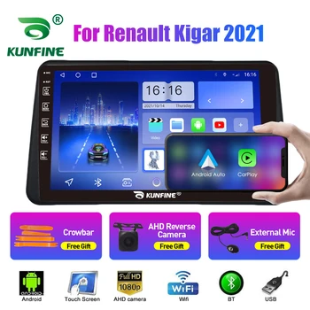 Автомобильное Радио Для Renault Kigar 2021 2Din Android Восьмиядерный Автомобильный Стерео DVD GPS Навигационный Плеер Мультимедиа Android Auto Carplay