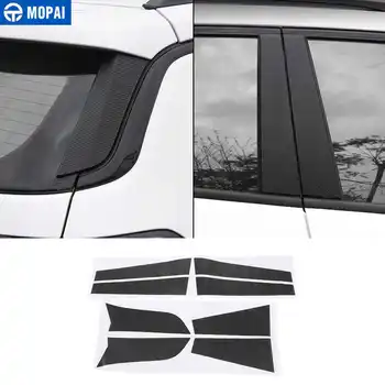 Автомобильные наклейки MOPAI из углеродного волокна для Jeep Compass 2017, оконный столб, украшение средней задней стойки двери для Jeep Compass 2018 Up