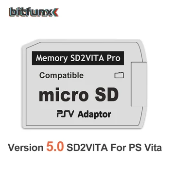 Версия 5.0 Игровая карта PSVita PSV 1000/2000 Адаптер SD2VITA для PS Vita Карта памяти TF 3,60 Системная карта SD Micro SD