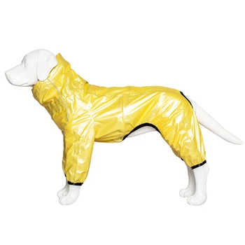 Высококачественная одежда для домашних животных модный дизайн дышащий водонепроницаемый плащ в одежде для больших собак