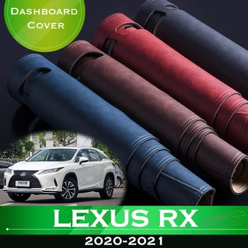 Для Lexus RX 2020-2021 Противоскользящая приборная панель автомобиля, избегающая освещения, приборная платформа, крышка стола, коврик для приборной панели, кожаные Аксессуары