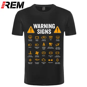 Забавные знаки предупреждения о вождении, 101 Футболка для водителя-автомеханика, Модная повседневная футболка, хлопковые мужские топы, футболки, Повседневные