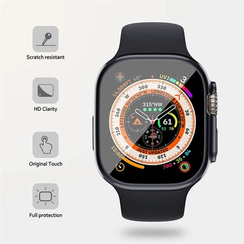 Защитный чехол для Apple Watch ultra 49 мм, мягкий чехол из ТПУ с полным покрытием, защищающий от царапин, чехол для iwatch ultra 49 мм, бампер