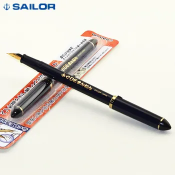 Кисть для рисования Sailor alligraphy с 40 градусным золотым покрытием, кончик Art C с картриджем, Япония