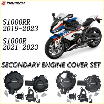 Крышка двигателя мотоциклов S1000RR для BMW S1000RR 2019-2023 S1000R 2021-2023 Комплект вторичной защиты крышки двигателя