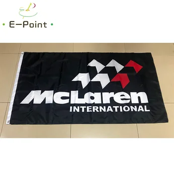 Международный Флаг McLaren размером 2 фута * 3 фута (60*90 см) 3 фута * 5 футов (90*150 см) Рождественские Украшения для Домашнего Флага, Баннер, Подарки