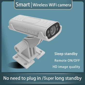 Мини-камера домашней безопасности, беспроводная камера для няни с удаленным просмотром Wi-Fi, сверхмалая ip-камера, сверхдолгое время автономной работы.