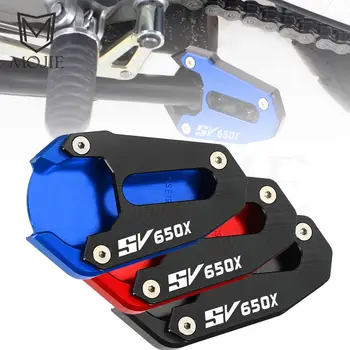 Мотоциклы Для Suzuki SV650X SV 650 X 2018-2022 2021 2020 2019 SV 650X Подставка Для Ног Боковая Подставка Удлинитель Опорная Пластина 