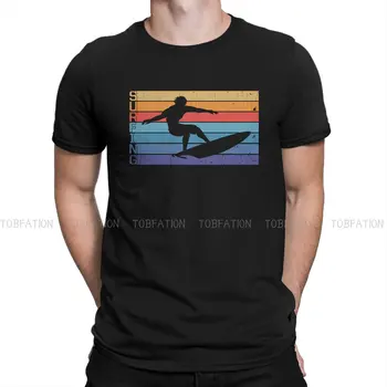 Мужская футболка для серфинга, винтажная мягкая футболка для отдыха, новинка, новый дизайн