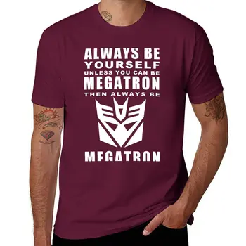 Новая футболка Always - Megatron, быстросохнущая рубашка, топы, рубашка с животным принтом для мальчиков, футболки для мужчин, хлопок