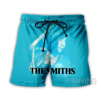 Новые модные женские/мужские летние пляжные шорты с 3D-принтом The Smiths Rock, уличная одежда, мужские быстросохнущие повседневные шорты для отдыха