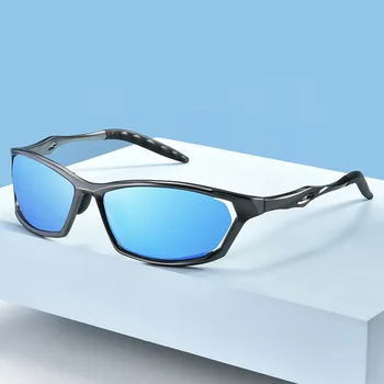 Новые солнцезащитные очки с поляризацией из алюминия и магния для мужчин, Модные Автомобильные Солнцезащитные очки, Уличные Солнцезащитные очки, 390 на складе Оптом
