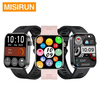 Новые умные часы MISUN FW10 2023 с 10-дневной выносливостью / Вызов по Bluetooth / измерение частоты сердечных сокращений и содержания кислорода в крови /Sport Push