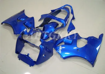 Новый комплект обтекателя мотоцикла из АБС-пластика, пригодный для Kawasaki ZX6R 636 600cc 2000 2001 2002 Кузов, изготовленный на заказ синий