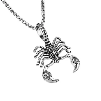 Ожерелье Портативное Ожерелье с подвеской Нежная Шейная цепочка в форме Скорпиона