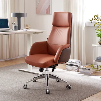 Офисные Кожаные кресла XK для бизнеса и домашнего использования Удобное офисное кресло Офисное сиденье