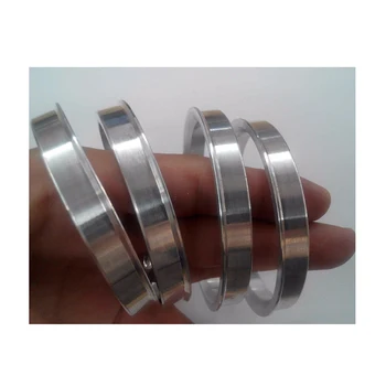 Центрирующие кольца ступицы колес из алюминиевого сплава с диаметром от 66,6 мм до ID = 57,1 мм, один комплект