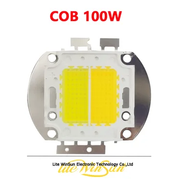 100 Вт COB Светодиодный источник WW CW 2В1 Теплый белый Холодный белый светодиодный источник для освещения аудитории COB Blinder, COB Par Light