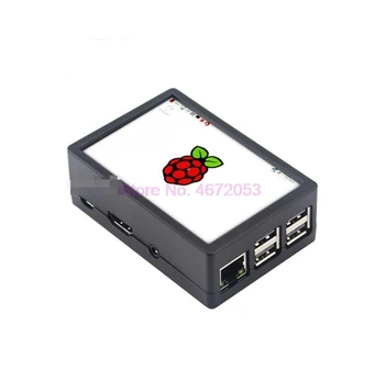 100 шт./лот 3,5-дюймовый Raspberry Pi 3 Model B + Сенсорный ЖК-дисплей + Сенсорная ручка + ABS Чехол-коробка также для Raspberry Pi 3 Model B