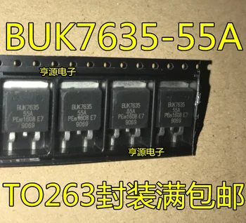 10шт BUK7635-55A BUK7635 ic TO-263 для AUDI J518 ECU сообщил о неисправности электрической цепи, повреждении транзистора