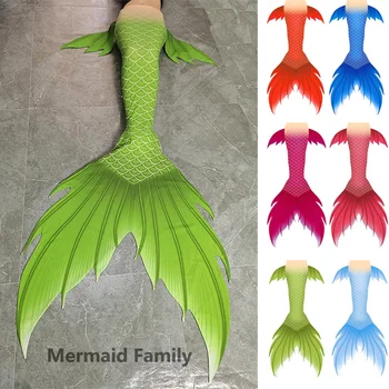Более 300 дизайнов купальников Mermaid Tail SSI Course Fish Skin Tail Mermaid Show Костюм для плавания и дайвинга без моноластов