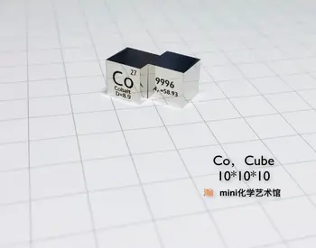 Изготовленный на заказ [Полностью зеркальная версия] Cobalt Cube Cobalt target Cobalt cube куб периодического фенотипа Cobalt Co высокой чистоты