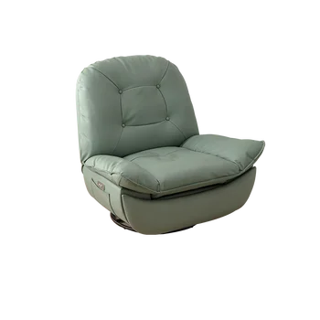 Кожаный диван Wyj Lazy Cabin, Одноместное многофункциональное кресло-качалка Wang Yi Electric Bo в том же стиле