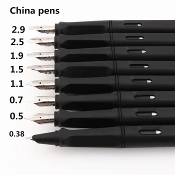 Мода Цзиньхао Черные цвета Студенческая Офисная Авторучка Школьные канцелярские принадлежности чернильные ручки