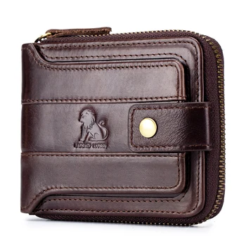 Мужской кожаный бумажник, многофункциональный RFID-кошелек, сумка для хранения, бумажник, визитница