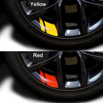 Новые светоотражающие наклейки с перекрестной каймой Размера 18-21 для виниловых предупреждающих полосок на ободах автомобильных колес, светоотражающие наклейки на ступицы гоночных колес