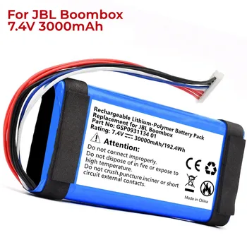 Обновленный 100% Оригинальный Фирменная Новинка 30000 мАч GSP0931134 01 Батарея для JBL Boombox Плеер Динамик Батарея Номер Отслеживания Батареи