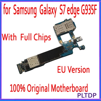 Официальная Материнская Плата Телефона Европейской Версии Для Samsung Galaxy S7 edge G935F G935FD G930F G930FD С Чипами IMEI Android OS Logic Boar