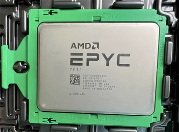Серверный процессор AMD EPYC 7F32 3,7 ГГц с 8 ядрами/16 потоками Кэш-памяти L3 128 МБ TDP 180 Вт SP3 До 3,9 ГГц серии 7002