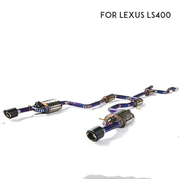 Титановый клапан глушителя выхлопной трубы Catback для Lexus LS400 Valvetronic Control Auto Catback Pipe
